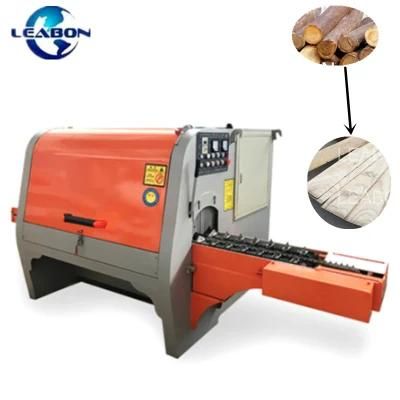 Large Diameter Wood Logs Multi Rip Saw with Long Feeder