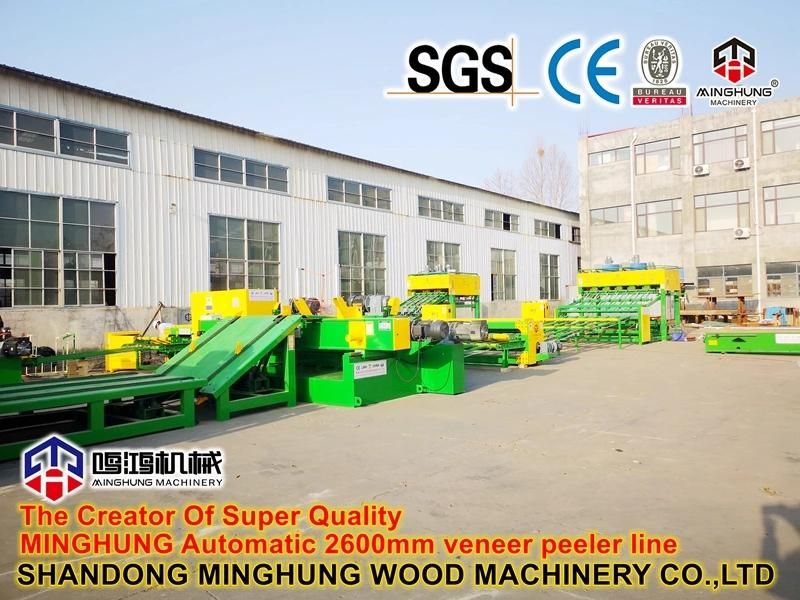 Big Power 2600mm Veneer Peeling Lathe for Veneer Processing Machine