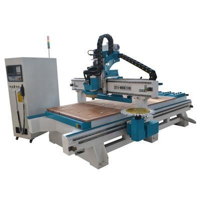 9.0kw Air Cooling Spindle&#160; Disc Tool Changer Magazine 1325 Wood CNC Router Machine