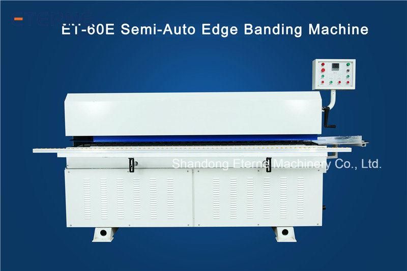 Woodworking Machine Semi-Auto Edge Banding Making Machinery with Buffing (ET-60E)