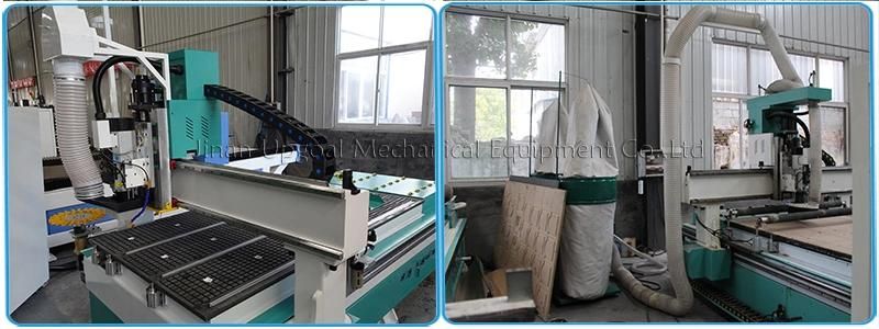 Woodworking Aluminum Automatic Disc Type Atc CNC Router Machine 850W