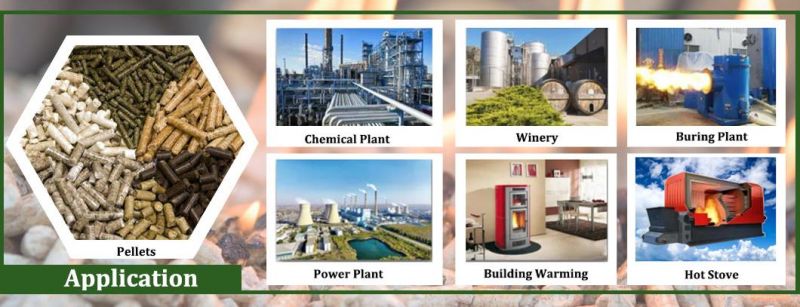 Factory Design Biomass Pellet Manufacturing Line, Ring Die Biomass Pellet Making Machine China
