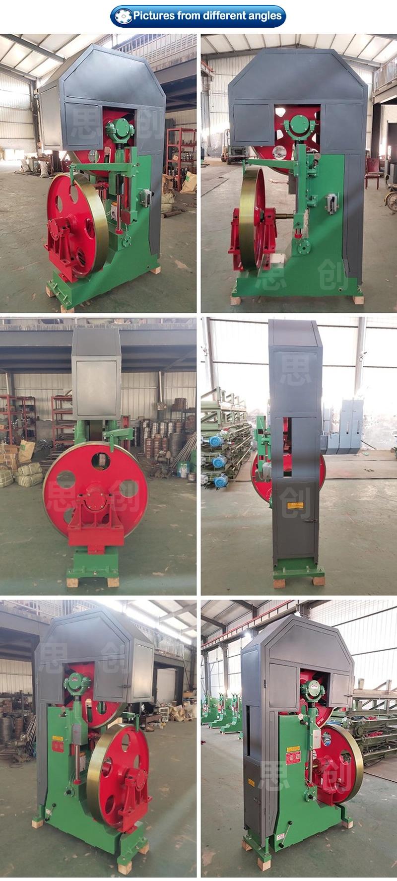 Auto Wood Timber Cutting Band Saw Machine with Log Carriage