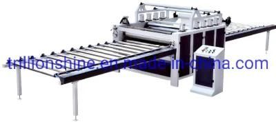 Laminating PVC/Decorative Paper on Pb Board/MDF Board/Plywood Board PVC/Paper Sticking Machine