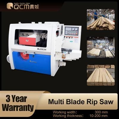 MJ263H Woodworking Panel Cutting Machine Multiple Blade Rip Saw