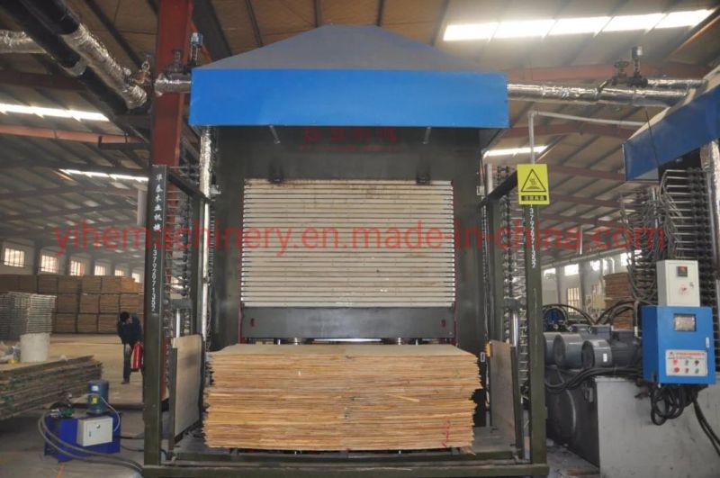 Hot Press Machine for Plywood Heat Pressing 15 Layers