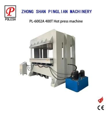 China Manufacture 400t Big Platen Hot Press Machine