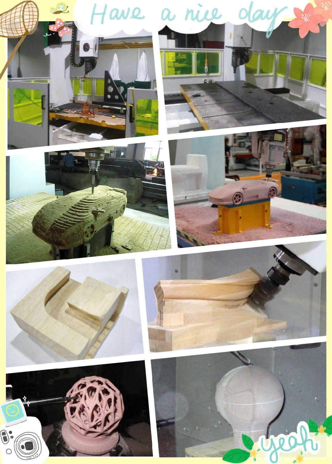Automatic Atc Woodworking Carving Milling Routing Router CNC Five Axis Wood Engraving and Cutting Machine