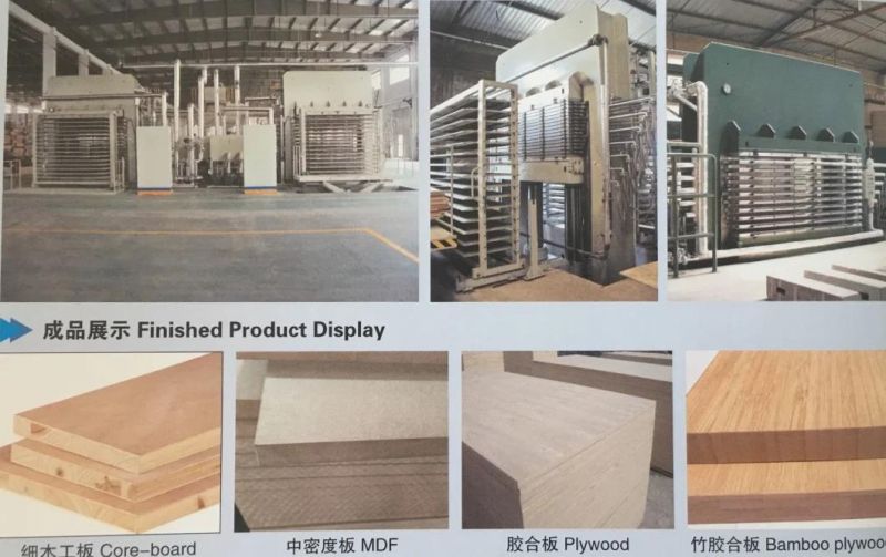 Plywood Making Veneer Multilayer Hot Press Machine