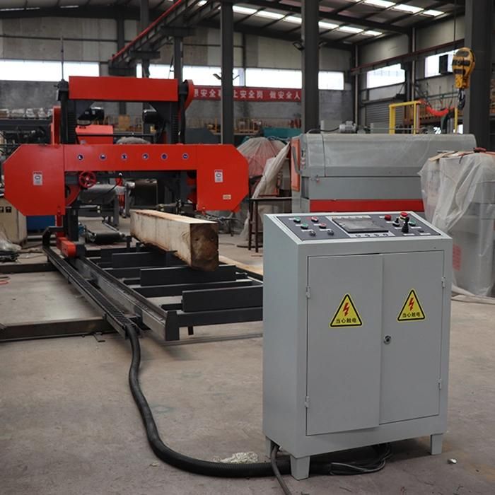 PLC Control Horizontal Bandsaw Sawmill, Bandsaw Cutting Machine