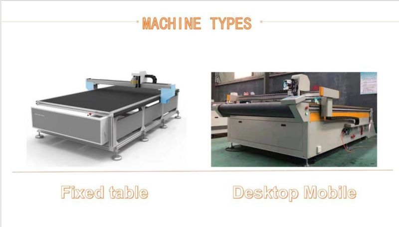 Automatic Vibration Knife Cutting Machine Digital Printing and Cutting Machine for Leather Fabric