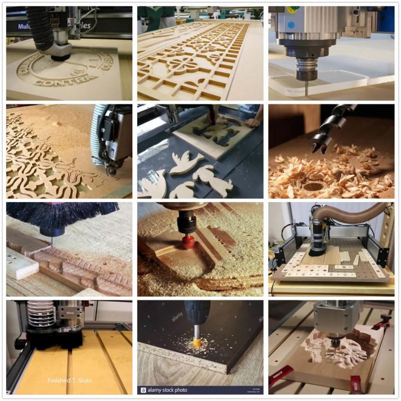 S100 CNC Machine with Automatic Tool Changer CNC Woodworking Machine CNC Cutting Machine CNC Engraving Machine Wood Machinery for Wooden Door Factory