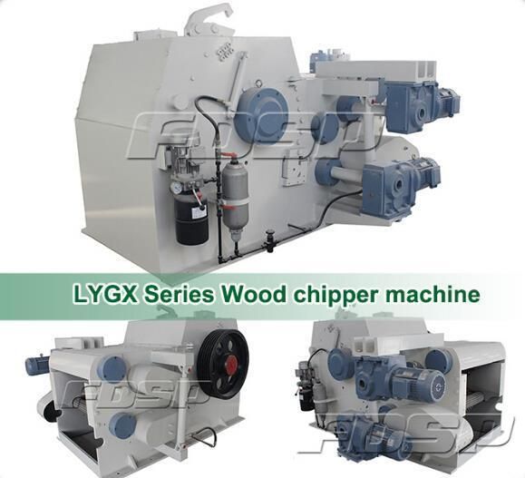 Log Stump Chipper Machine Wood Chipping Equipment Crusher