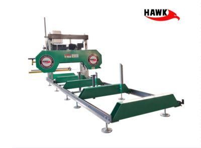 High Precision Woodworking Machinery Log Timber Horizontal Portable Bandsaw Sawmill