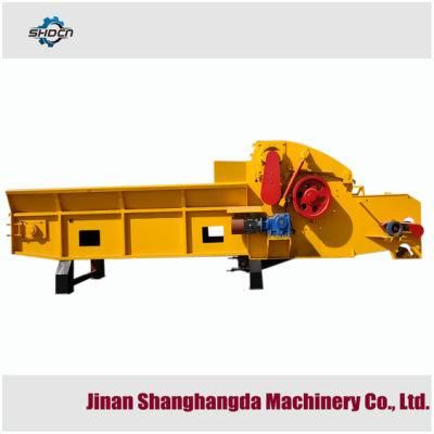 Shd Industrial High Efficiency Wood Chip Machine Wood Chipper with 250kw Motor 1150mm Rotor 6PCS Knifves
