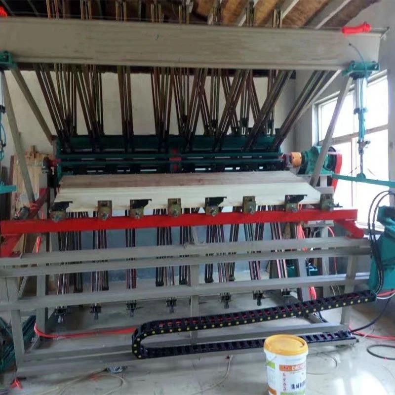 Hydraulic Wood Clamp Carrier Press Machine Rotary Composer