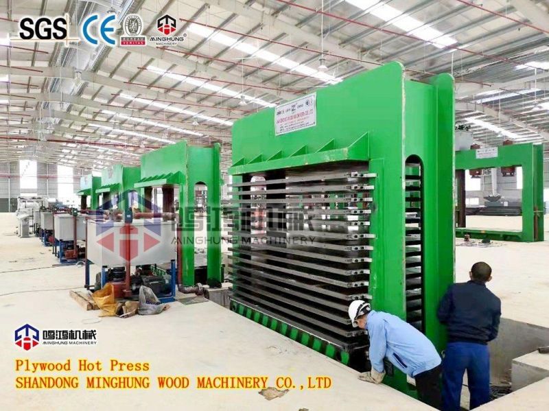 Melamine Lamination Hot Press Woodworking Machine