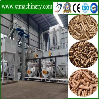 1ton Per Hour Capacity, Wood Sawdust Pellet Production Line