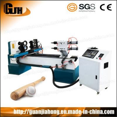 1516 Double Axis 4 Blazes CNC Wood Turning Lathe Machine