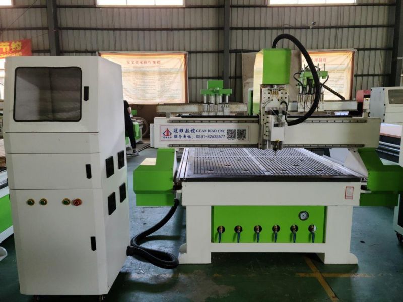 Heavy Duty 1325 Wood Door Engraving CNC Router Machine/Furniture Industry