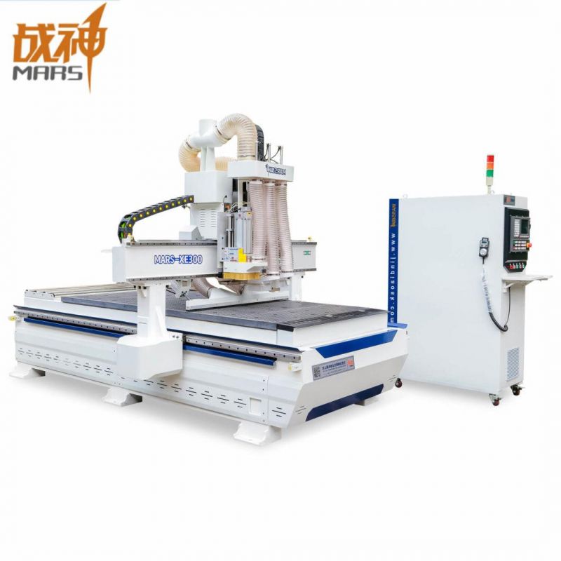 Mars Woodworking Double-Spindle Wood CNC Router/Carving Machine for Cabinets
