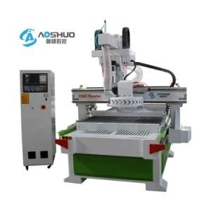 Manufacturer Supply Wood Cabinet Door Making Atc CNC Router Wood Engraving Machine