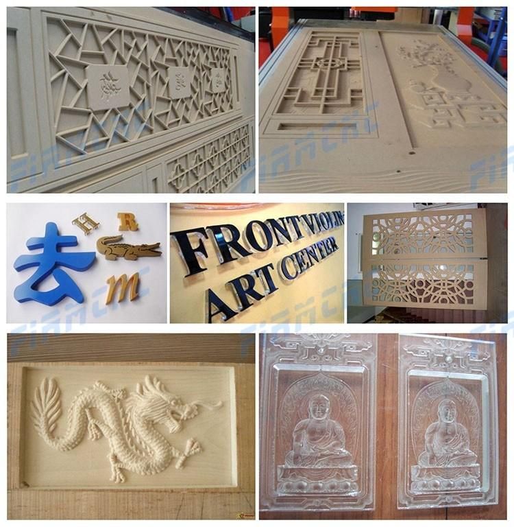 Door Wood Furniture MDF PVC Woodworking CNC Router