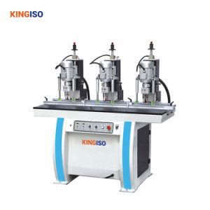 Wood Door Hinge Machine Three Head Boring Driller for Furniture