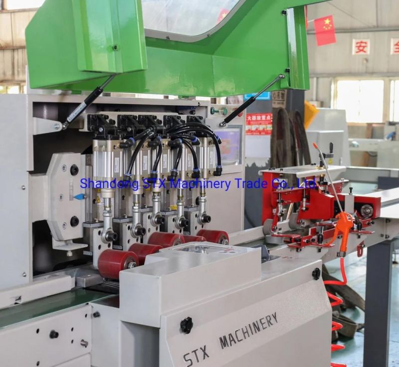 Pusher Type Optimizing Cross Cut Saw with CNC Control