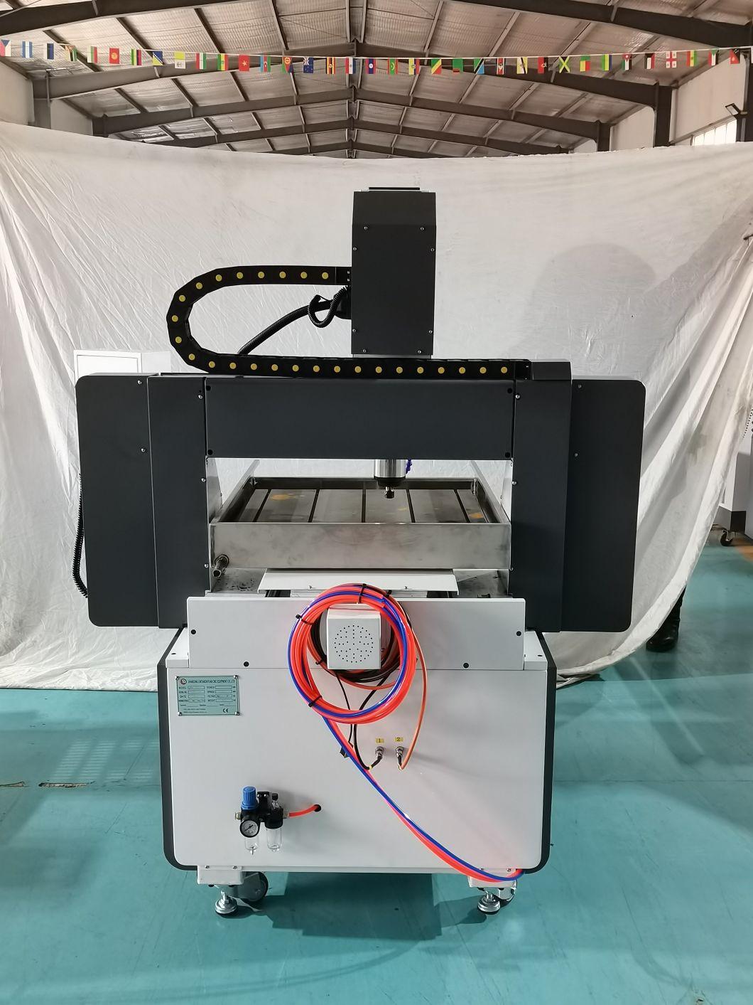 3D Mini Desktop Small Engraver 6060 6090 6012 Advertising CNC Router Machine for Carving and Engraving PCB / PVC/Acrylic / Aluminum/Wood/MDF