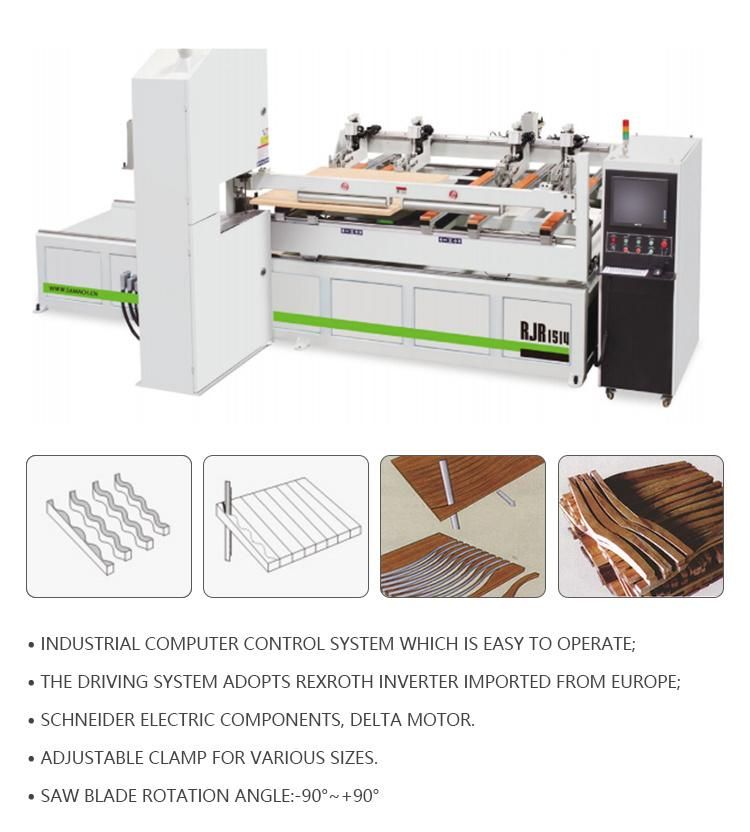 High Performance Wood Cutting Saw Machine CNC Band Saw Machine