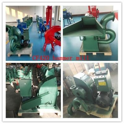 Hot Sale CF420b Corn Hammer Mill with Cyclone