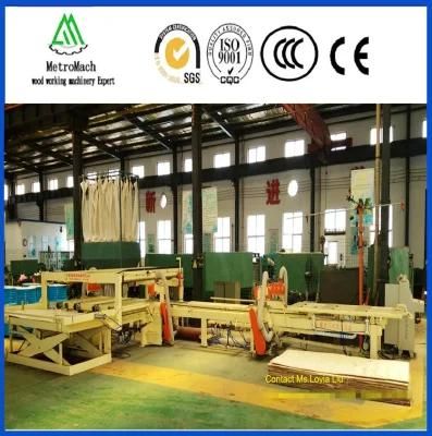 Automatic Plywood Making Machine Double Sizes Edge Cutting Saw for Plywood