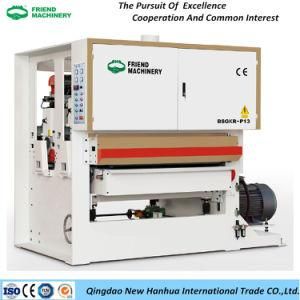 Fast Feeding Polishing Wood Sanding Machine with Two Heads