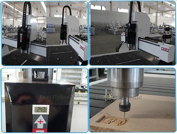 Vacuum Table Woodworking Door Engraving Machine with Mach3 Control System