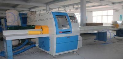 Cutting off Wood Input Different Length and Quantity in Program Electronic Cut-off Saw Bridge Saw