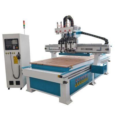 China 1325 CNC Router with Linear Type Atc Auto Tool Charger Spindle Motor