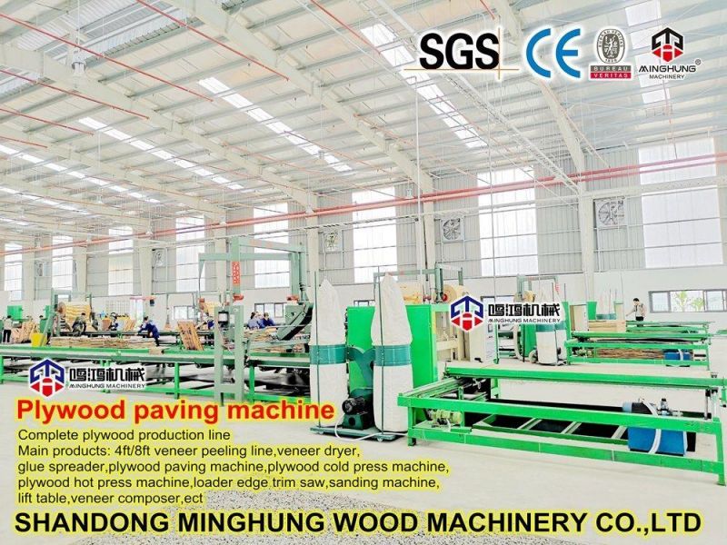 Plywood Machine Veneer Paving Lay-out Machine