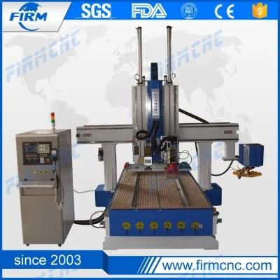 Top Quality 1325 Drilling Saw 4 Axis Atc CNC Router Wood Carving Machine for Wood Door