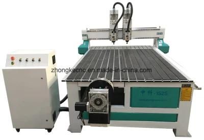 Double Spindle and Rotaries Wood CNC Router Machine/Wood Engraving Machine