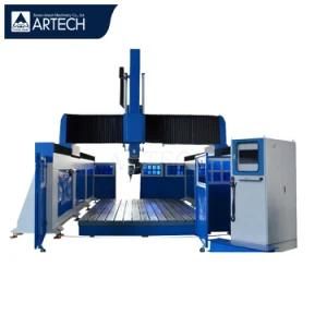EPS Plyfoam CNC Router 5axis for Making Ship Mold