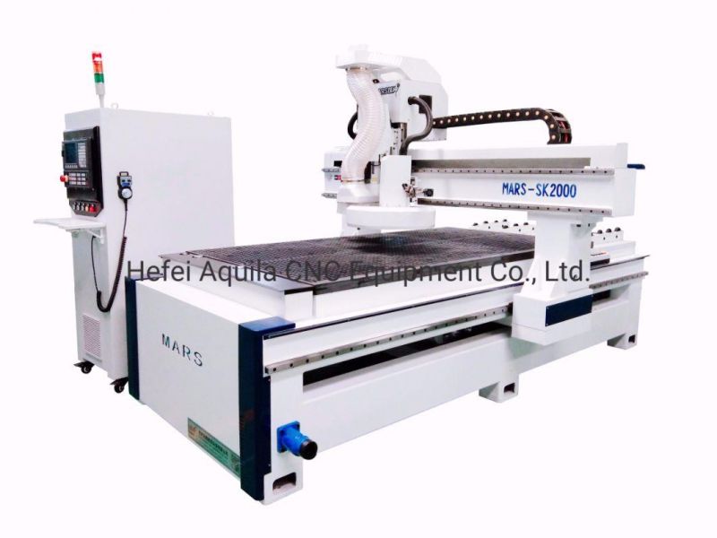 Syntec/Delta System Linear Type Tool Disc Type Tool 3 Axis Ball Screw CNC Machining Rounter Center