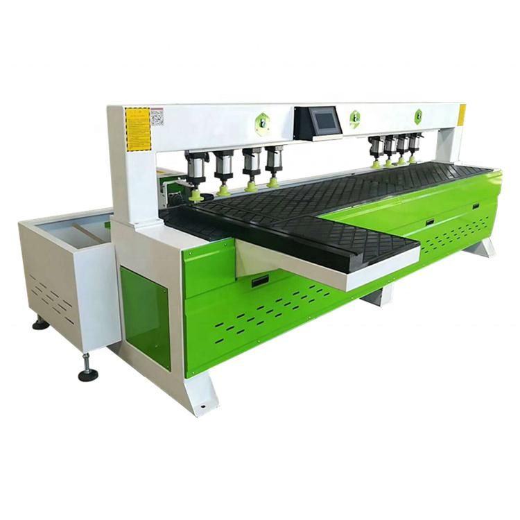 Woodworking CNC Side Hole-Punching Drilling Kitchen Cabinet Door Hinge Making CNC Drilling Milling Machine