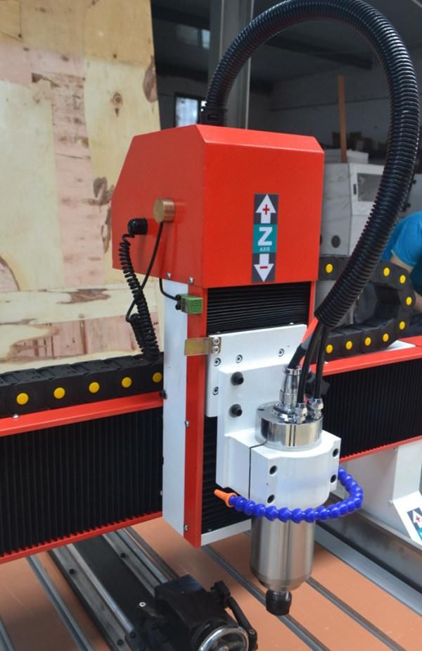 Jinan Mini 090 1212 Small Metal Engraving CNC Router for Wood, Acrylic, Aluminum, Stone