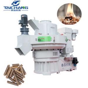Taichang Low Energy Consumption Hot Sale Vertical Ring Die Wood Pellet Machine