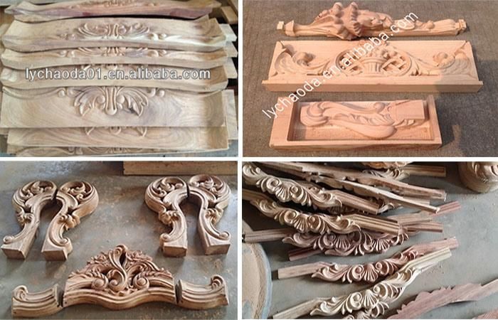 CNC 5 Axis/ 4 Axis 1 2 3 4 5 6 8 10 Head, 360 Degree Turning Lathe for Carving Wood Bars Into Furniture Legs, Poles, Statues