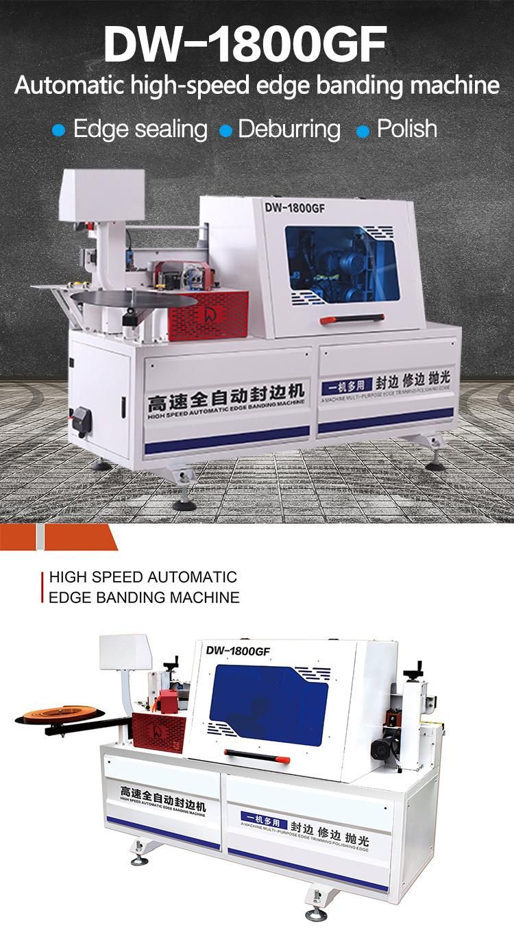 Woodworking Machinery Full Automatic Edge Bander Banding Machine Price for Sale with Working PVC MDF Wood