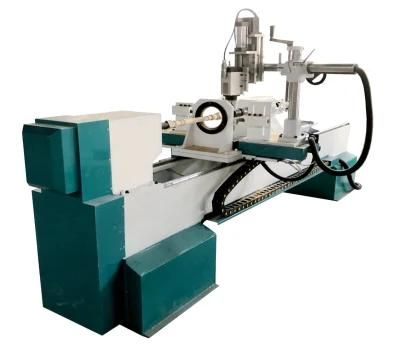 Jinan Camel CNC Wood Lathe Ca-1530 Wood Turning Machine for Wood Legs Making