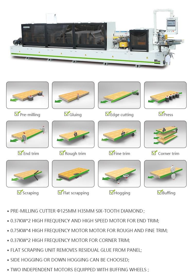 Auto Edge Banding Machine Edge Bander Sealing Machine
