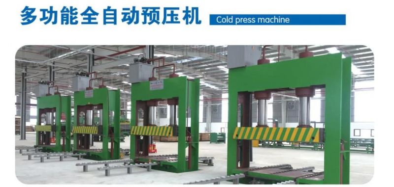 Linyi Jianzhong 1220X2440mm Plywood Cold Press Machine